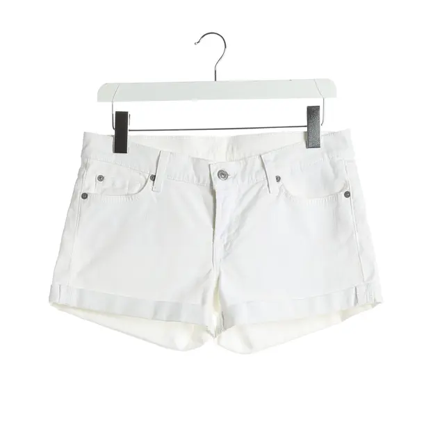 Shorts, in Weiß, Baumwolle, 7 for all mankind