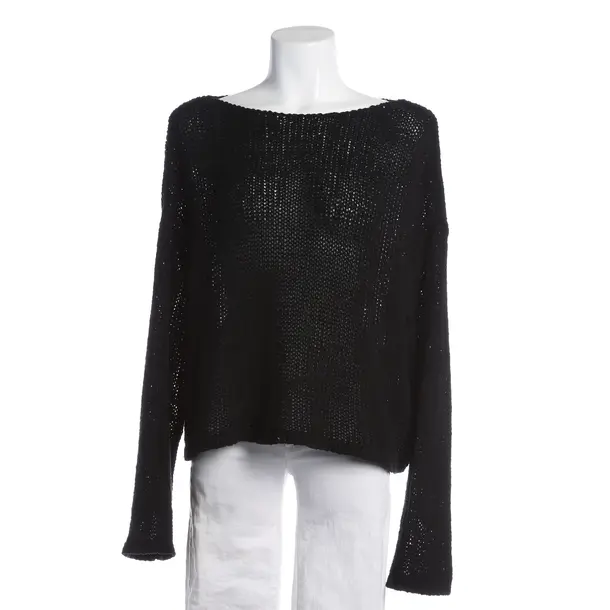Jumper, in Black, Cotton, Mrs & Hugs