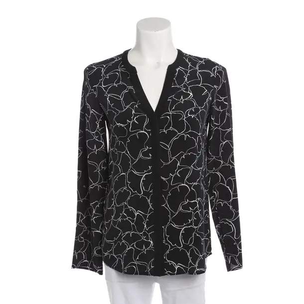 Blouse, in Black, Silk, Hugo Boss