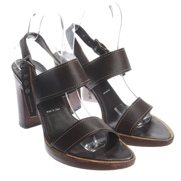 Sandali, in Marrone, Prada