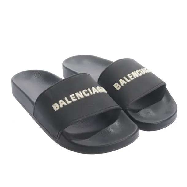 Slides, in Black, Balenciaga