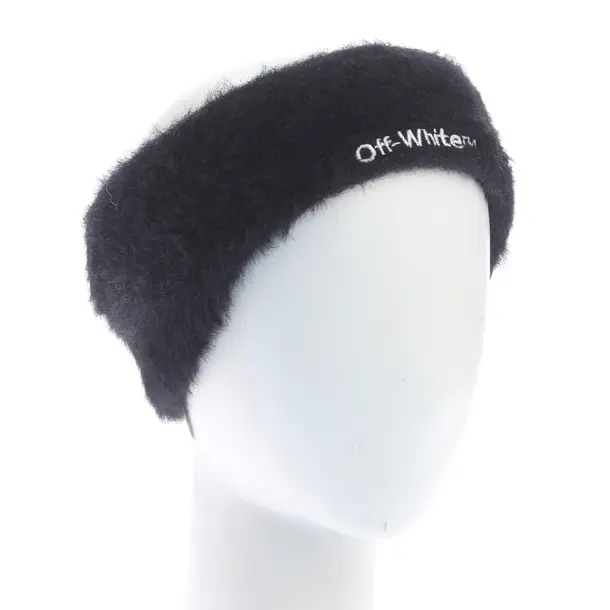 Stirnband, in Schwarz, Polyimid, Off-White