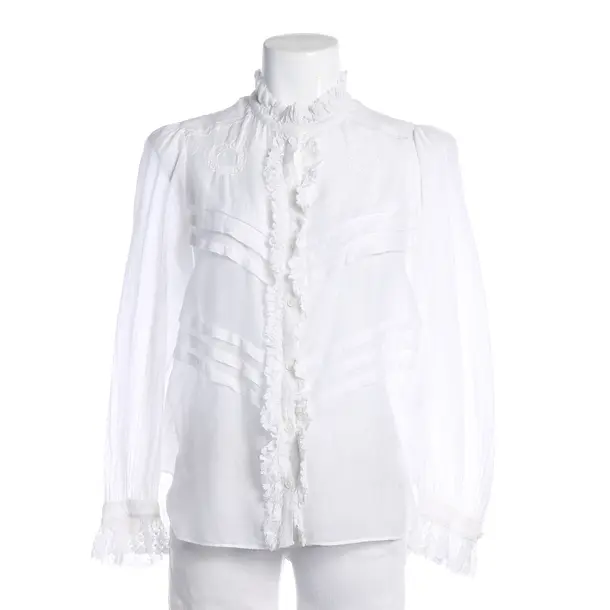 Blouse, in White, Cotton, Zadig & Voltaire