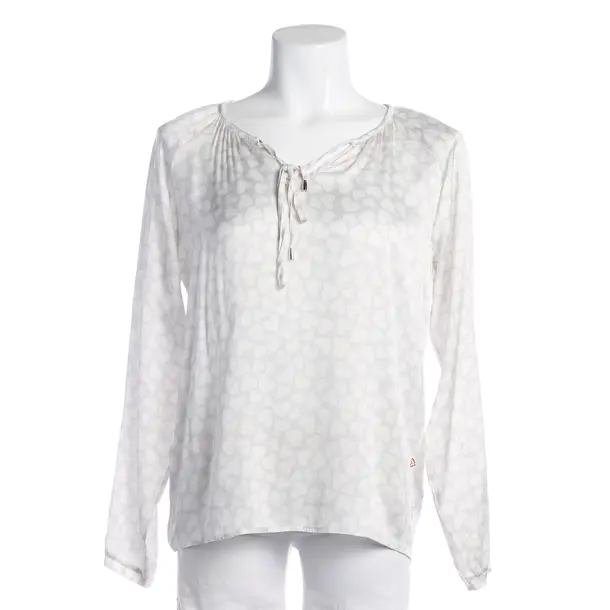 Blouse, in Light Gray, Silk, Grace