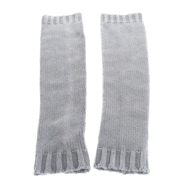 Arm Warmers, in Blue, Cashmere, Iris von Arnim