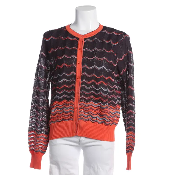Strickjacke, in Mehrfarbig, Viskose, Missoni M