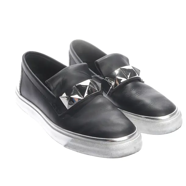 Flats, in Black, Giuseppe Zanotti