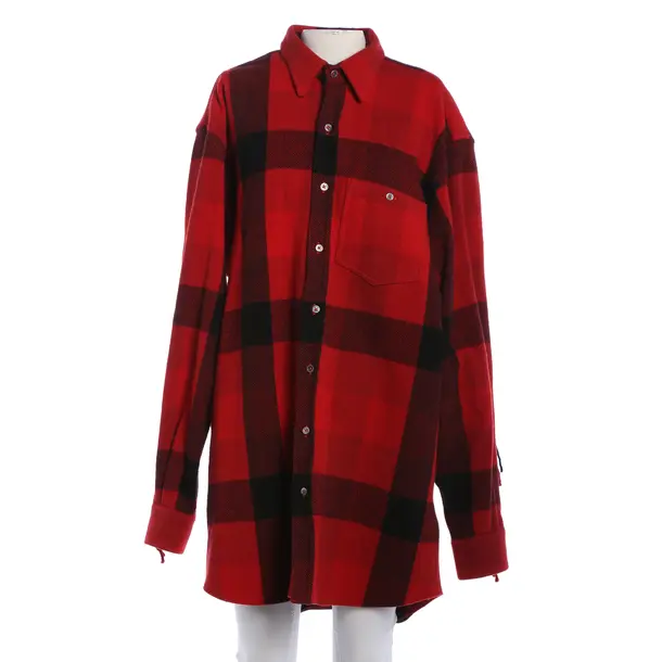 Mid-Season Jacket, in Red, Wool, Vetements