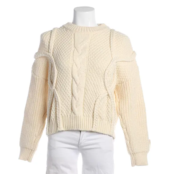 Maglione, in Beige, Lana, Golden Goose