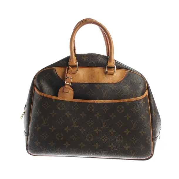 Handbag, in Brown, Canvas, Louis Vuitton