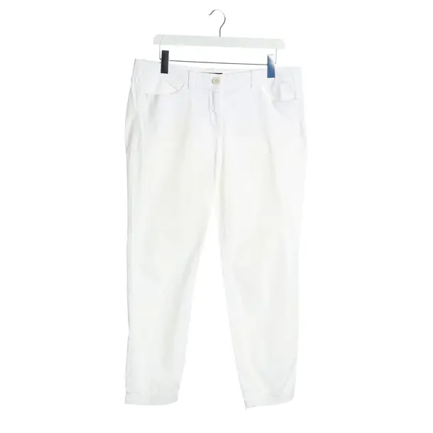 Hose, in Weiß, Baumwolle, Marc Cain