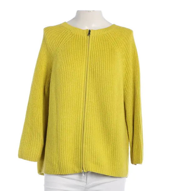Cardigan, in Neon Yellow, Cotton, Hugo Boss Red Label