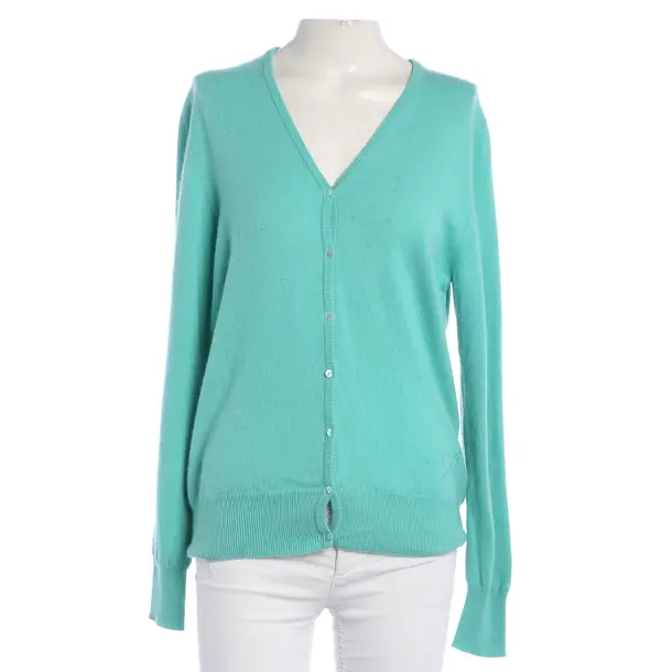 Cardigan, in Turquoise, Cashmere, Heartbreaker