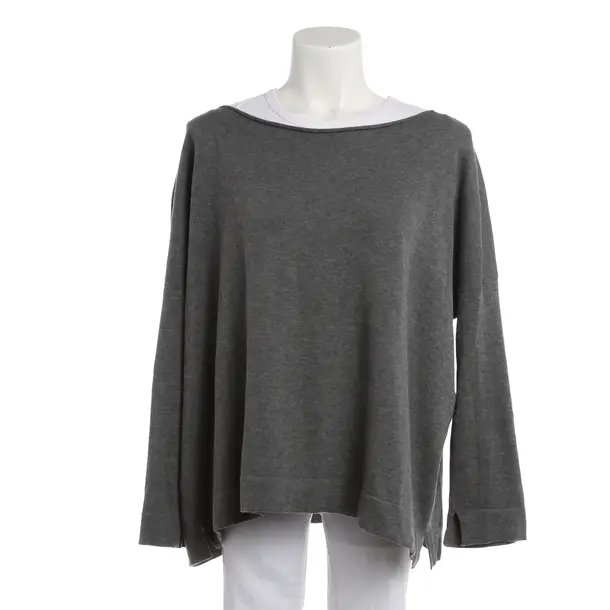 Pullover, in Grau, Baumwolle, Friendly Hunting