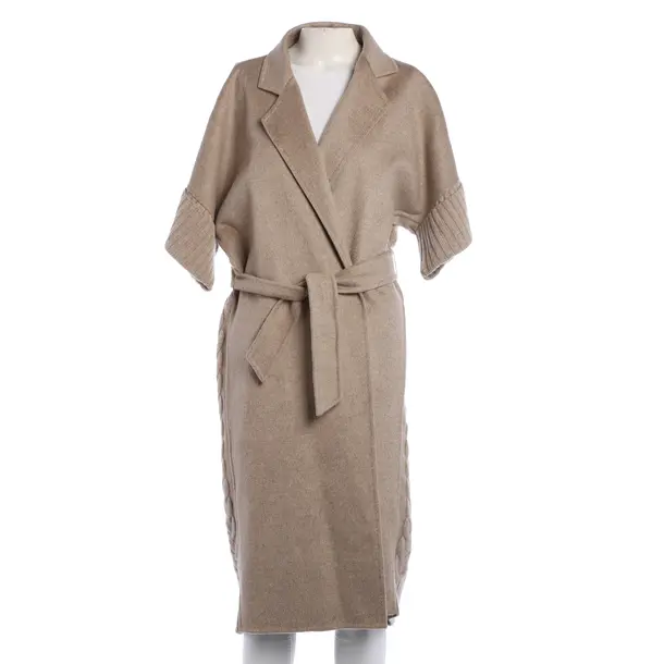 Strickjacke, in Camel, Wolle, Max Mara
