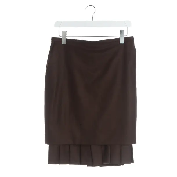 Skirt, in Brown, Wool, Hermès