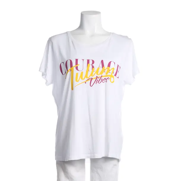 Shirt, in White, Cotton, Quantum Courage