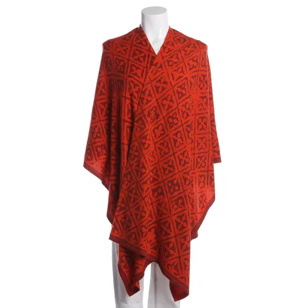 Poncho, in Red, Cotton, Friendly Hunting