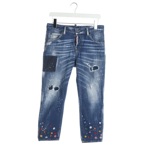 Jeans Straight Fit, in Mehrfarbig, Baumwolle, Dsquared