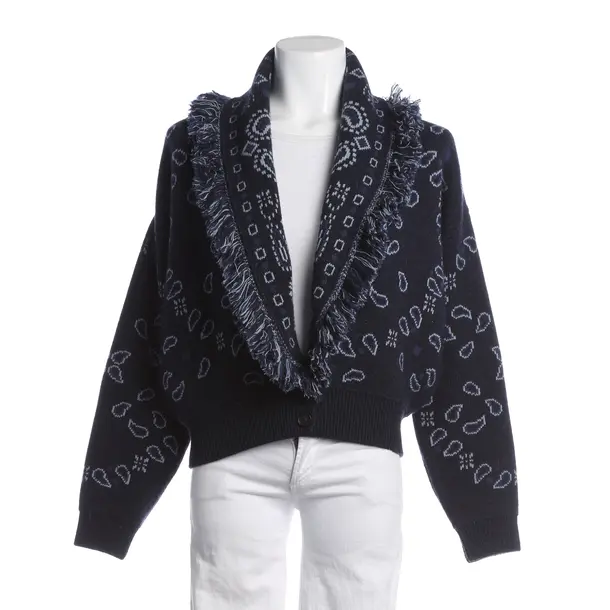 Strickjacke, in Blau, Wolle, Alanui