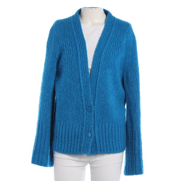 Strickjacke, in Blau, Kaschmir, Dorothee Schumacher