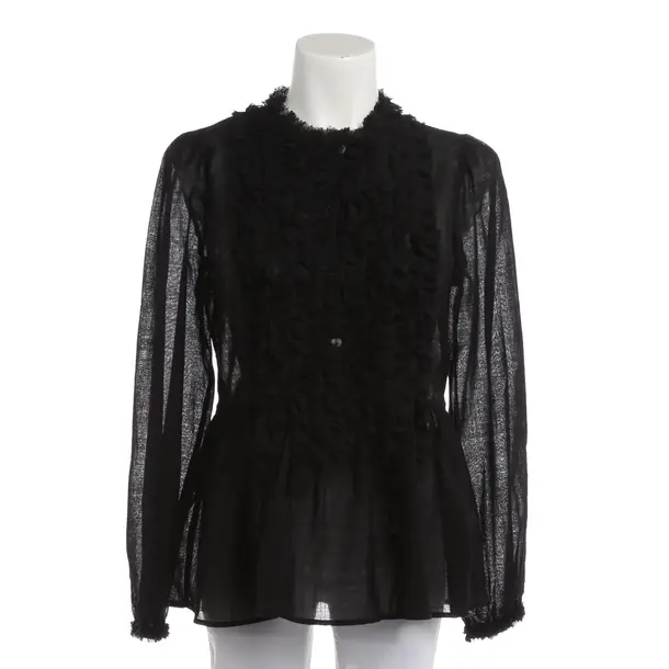 Blouse, in Black, Wool, Ulla Johnson