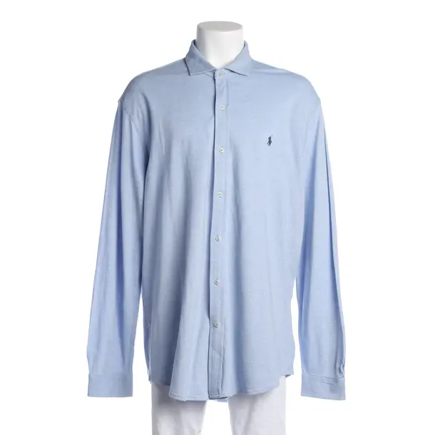 Shirt, in Light Blue, Cotton, Polo Ralph Lauren