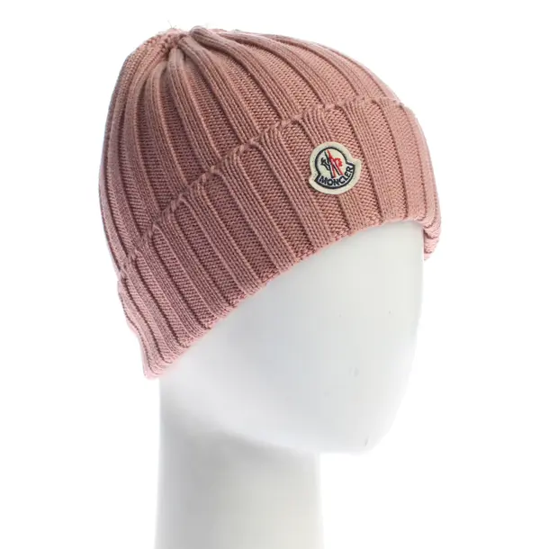 Mütze, in Hellrosa, Wolle, Moncler