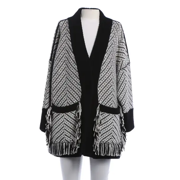 Cardigan, in Black, Wool, Burberry