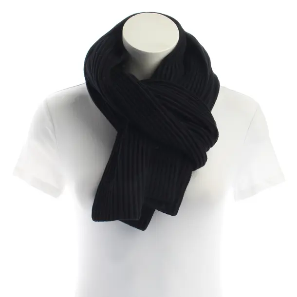 Scarf, in Black, Cotton, Armani Exchange