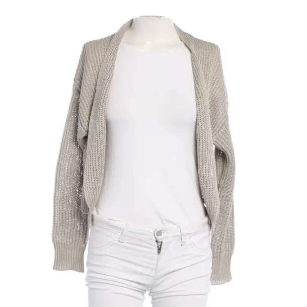 Cardigan, in Gray, Linen, Iris von Arnim