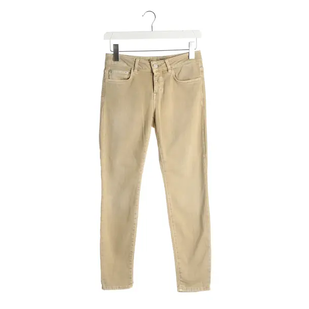 Slim Fit Jeans, in Light Brown, Cotton, Closed