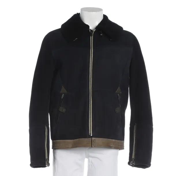 Leather Jacket, in Black, Leather, Closed