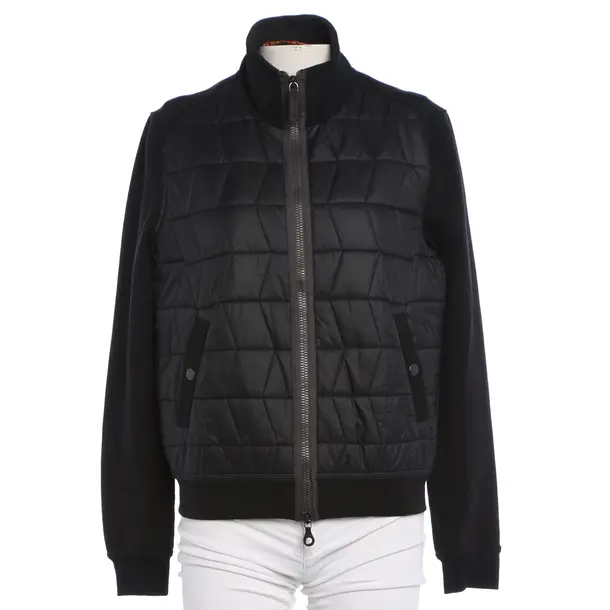 Mid-Season Jacket, in Black, Polyester, Frauenschuh