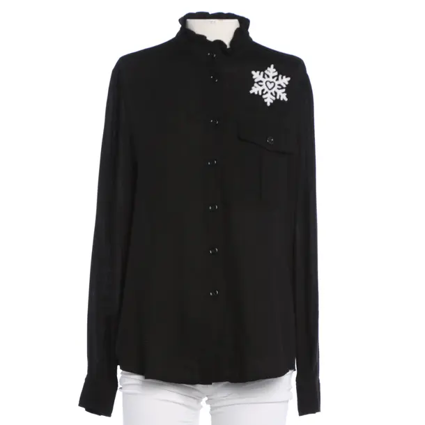 Bluse, in Schwarz, Viskose, Love Moschino