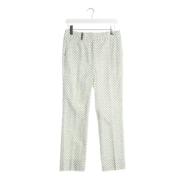 Pants, in Green, Cotton, Peserico