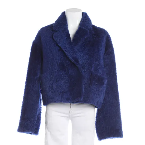 Giacca in pelle, in Blu, Pelle, Riani