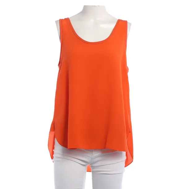 Top, in Dark Orange, Polyester, Dorothee Schumacher