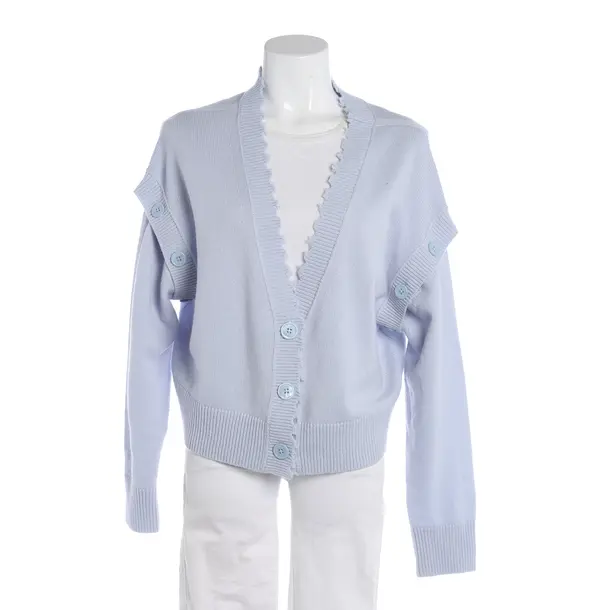 Cardigan, in Light Blue, Cotton, Dorothee Schumacher