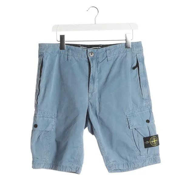 Shorts, in Blue, Cotton, Stone Island