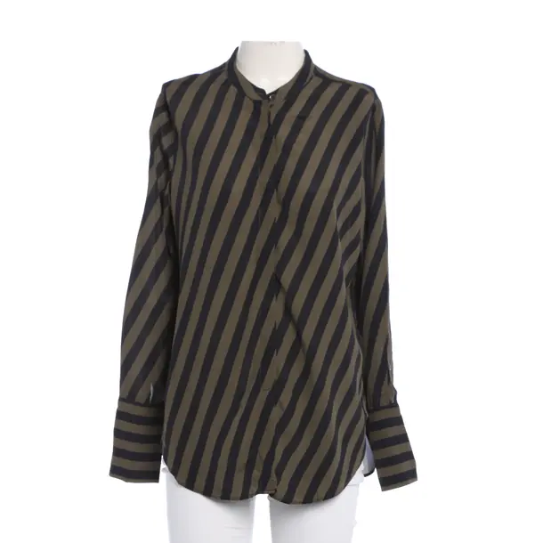 Bluse, in Blau, Viskose, Closed