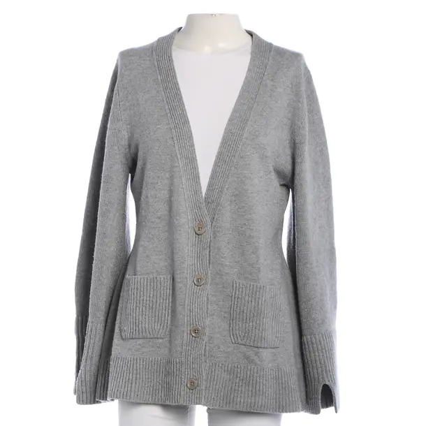 Strickjacke, in Hellgrau, Wolle, Dorothee Schumacher