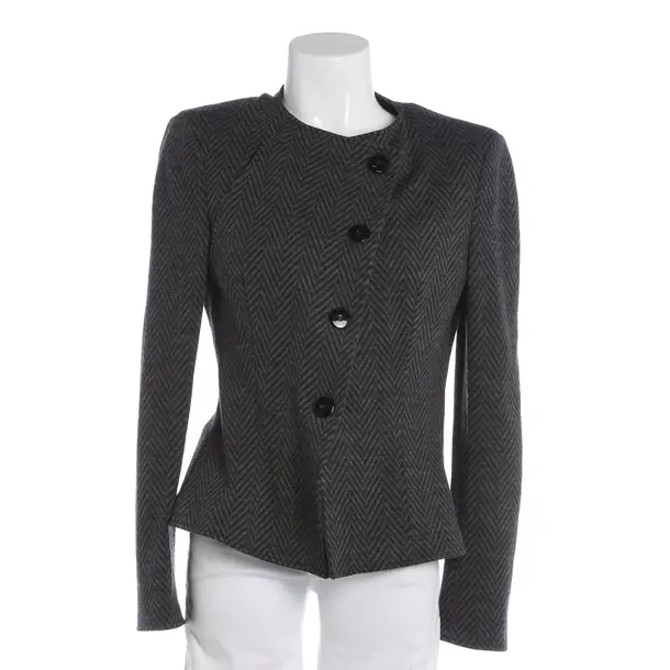 Blazer, in Gray, Wool, Armani Collezioni