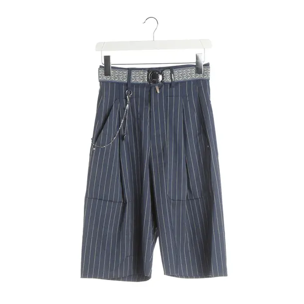 Shorts, in Blue, Wool, High Use