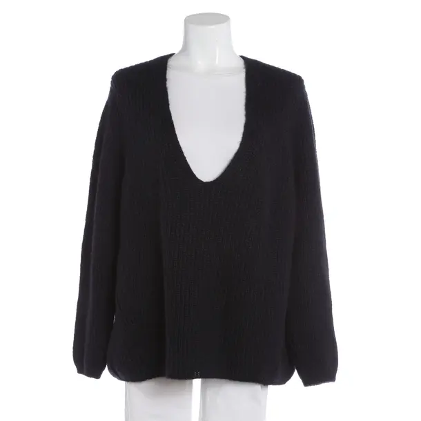 Pullover, in Dunkellila, Polyimid, Closed