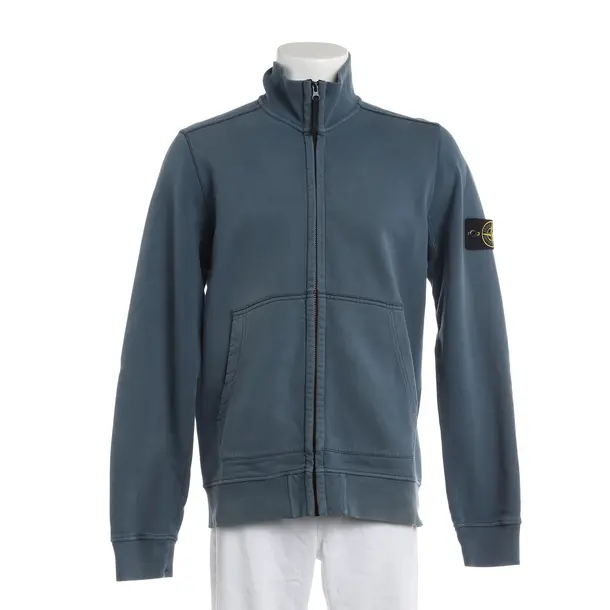Sweatjacke, in Blau, Baumwolle, Stone Island