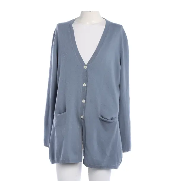 Strickjacke, in Blau, Baumwolle, Allude