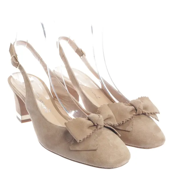 Slingbacks, in Hellbraun, Konstantin Starke