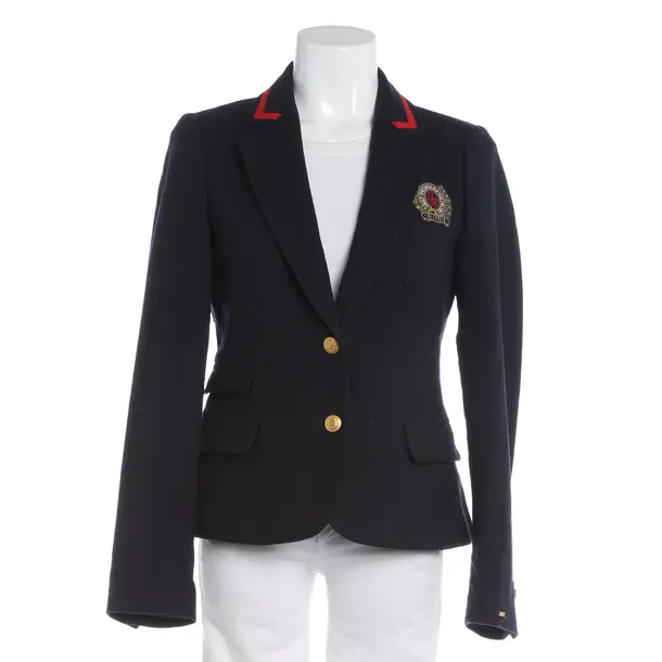 Blazer, in Navy, Cotton, Tommy Hilfiger