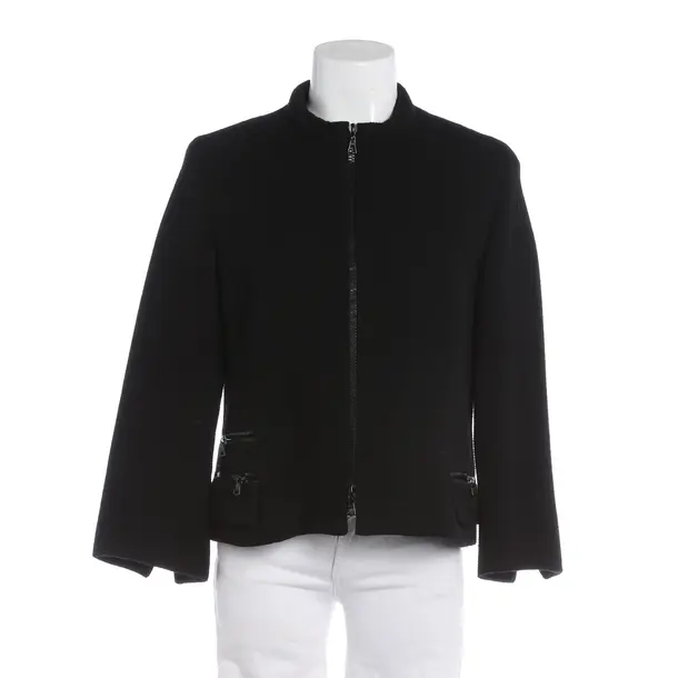 Strickjacke, in Schwarz, Wolle, Akris